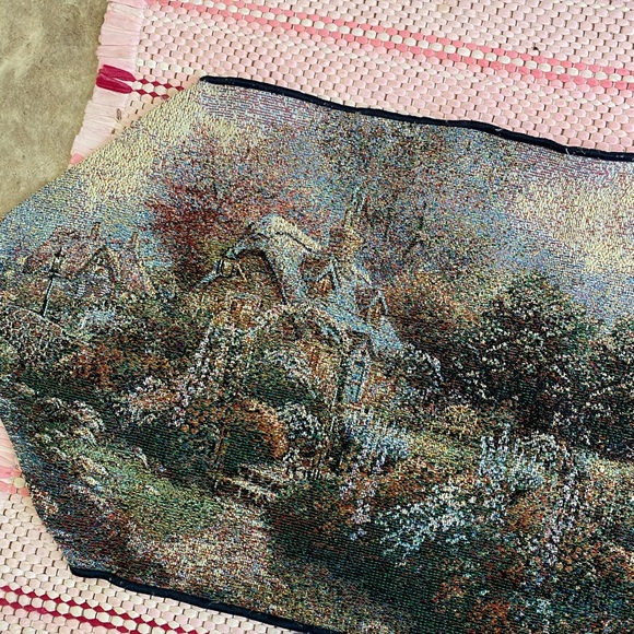 NWOT Thomas Kinkade table runner - Picture 3 of 7